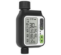 Correa Programmable Hose Watering Timer, Digital Irrigation Timer, IP65 Waterproof Automatic Sprinkler Timer for Garden Lawn
