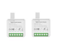 Correa ZigBee Relay Switch Module 4 Channels AC100-240V On/Off Switch Smart Home Switch Mini Dark Box Switch
