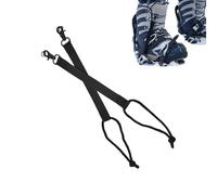 Correas De Snowboard With Hebilla - Juego De 2 Pieces 2 x 19.5 cm - Cuerda De Seguridad Reemplazo Para Esquí, Unisex Equipo De Protección Para Adultos Y Principiantes