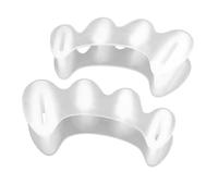 Correct Toes - Bunion Corrector, Toe Separator & Toe Spacers for Men and Women, Unisex, Clear, Small