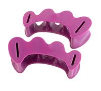 Correct Toes - Bunion Corrector, Toe Separator & Toe Spacers for Men and Women, Unisex, Plum, Small