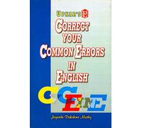 Correct Your Common Errors in English