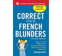 Correct Your French Blunders (JUV. LANG)