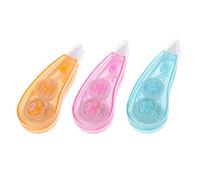 Correction Tape Portable Correction Rollers White Tape with Protective Caps School Supplies White