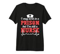 Correctional Nurse Nursing Correction Officer Premium T-Shirt