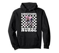 Correctional Nurse Prison Nurse Girl Mom Coquette Bow Pullover Hoodie