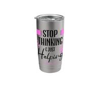 Correctional Nurse Stop Thinking Just to Help the Nurse's Stainless Steel Insulated Tumbler