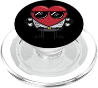 Correctional Officer Heart Law Enforcement Valentine's Day PopSockets PopGrip for MagSafe