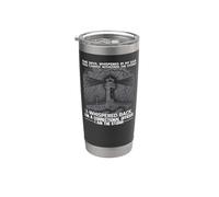 Correctional Officer I Am The Storm The Devil Whispered in Stainless Steel Insulated Tumbler