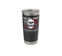 Correctional Officer Sleep Well Tonight I'll Keep Your Stainless Steel Insulated Tumbler