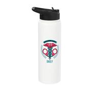 Corrections Nurse Design for Women Correctional Nurse Stainless Steel Insulated Water Bottle