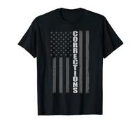 Corrections Officer Gift - Prison Guard - Thin Silver Line T-Shirt
