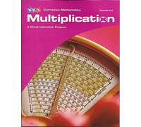 Corrective Mathematics Multiplication, Additional Answer Key (CORRECTIVE MATH SERIES)