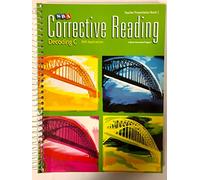 Corrective Reading Decoding Level C, Presentation Book 2 (Corrective Reading Decoding, 2)