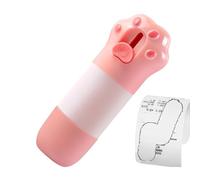 Corrector Fluid for Paper, Envelope Opener and Office | 10 ml Anti-Leak Information Eraser - for Receipts Invoices Data Packages Documents Planner Scrapbooking Home