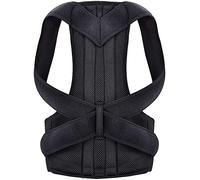 Corrector for Men Women Brace Clavicle Support Stop Slouching and Hunching Adjustable Back Trainer (Color Black, Size : Small) Tools