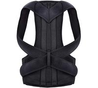 Corrector for Men Women Brace Clavicle Support Stop Slouching and Hunching Adjustable Back Trainer (Color Black, Size : Large) Tools