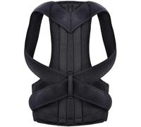 Corrector for Men Women Brace Clavicle Support Stop Slouching and Hunching Adjustable Back Trainer (Color Black, Size : Small) Tools