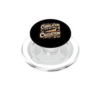 Correlation Does Not Imply Causation Data Scientist PopSockets PopGrip for MagSafe