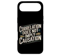 Correlation does not imply causation logic funny math humor Case for iPhone Air