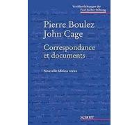 Correspondance et documents Vol. 1 Boulez Book Paul Sacher Stiftung Hardback