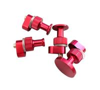 Correz Dent Puller Tabs - 4 Pieces for Car Body Repair Aluminium Alloy Kit for Vehicle Dent Removal Professional Tools