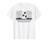 Corridors Over Fences Suburban Rewilding Ecology T-Shirt