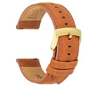 CORROPELLE Leather Watch Bands Quick Release, Vintage Elegant Top Grain Leather Watch Band Straps Replacement for Men and Women, Watch and Smartwatch, Choice of Width - 18mm 19mm 20mm 21mm 22mm