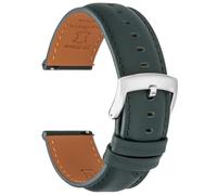 CORROPELLE Leather Watch Strap Band Quick Release, Soft Padded Top Grain Nappa Leather Wrist band for Men Women, Choice of Width 18mm 19mm 20mm 21mm 22mm Replacement Strap for Watch & Smartwatch