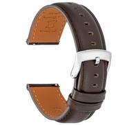 CORROPELLE Leather Watch Strap Band Quick Release, Soft Padded Top Grain Nappa Leather Wrist band for Men Women, Choice of Width 18mm 19mm 20mm 21mm 22mm Replacement Strap for Watch & Smartwatch