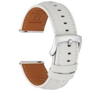 CORROPELLE Leather Watch Strap Band Quick Release, Soft Padded Top Grain Nappa Leather Wrist band for Men Women, Choice of Width 18mm 19mm 20mm 21mm 22mm Replacement Strap for Watch & Smartwatch