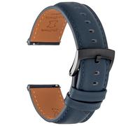 CORROPELLE Leather Watch Strap Band Quick Release, Soft Padded Top Grain Nappa Leather Wrist band for Men Women, Choice of Width 18mm 19mm 20mm 21mm 22mm Replacement Strap for Watch & Smartwatch