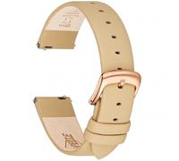CORROPELLE Leather Watch Strap Bands Quick Release, Ultra-Soft Top Grain Nappa Leather Watch Straps for Women Men, Choice of Width 12mm 14mm 16mm 18mm 20mm 22mm for Watch & Smartwatch