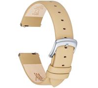 CORROPELLE Leather Watch Strap Bands Quick Release, Ultra-Soft Top Grain Nappa Leather Watch Straps for Women Men, Choice of Width 12mm 14mm 16mm 18mm 20mm 22mm for Watch & Smartwatch