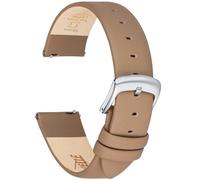 CORROPELLE Leather Watch Strap Bands Quick Release, Ultra-Soft Top Grain Nappa Leather Watch Straps for Women Men, Choice of Width 12mm 14mm 16mm 18mm 20mm 22mm for Watch & Smartwatch