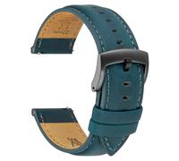 CORROPELLE Leather Watch Straps Quick Release, Vintage Elegant Top Grain Leather Watch Strap Bands Replacement for Men and Women, Watches and Smartwatch, Choice of Width - 18mm 19mm 20mm 21mm 22mm