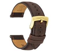 CORROPELLE Leather Watch Straps Quick Release, Vintage Elegant Top Grain Leather Watch Strap Bands Replacement for Men and Women, Watches and Smartwatch, Choice of Width - 18mm 19mm 20mm 21mm 22mm