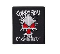 Corrosion of Conformity Patch Badge Embroidered Iron on Applique Souvenir Accessory