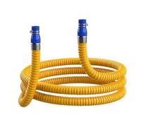 Corrosions Resistant Flexible Pipe Aluminum Alloy Stove Connector Solution Flexible Kitchen Pipes for Kitchen Appliance