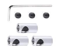 Corrosions Resistant High Strength 5MM Metal Coupler Adapter Bushing for Motor Shaft Conversion and Equipment Upgrades High Strength Metal Shaft Adapter
