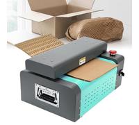 Corrugated Box Expansion Cutting Machine, 350mm Max Width & 5m/Min, Waste Cardboard Shredder, DIY Honeycomb Packaging Machine for Packaging & Cardboard Management, Save Time & Effort