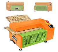 Corrugated Box Expansion Cutting Machine,Cardboard Shredder,325Mm Cutting Width,Wrapping Paper Cutter Machine, Rotary Switch,Honeycomb Packing Paper Maker for Express Packaging