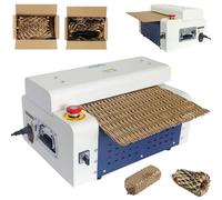Corrugated Box Expansion Cutting Machine, Paper Honeycomb Packaging Machine, Width 500 MM, Waste Box Cardboard Paperboard Kraft Expanding Pad Shredder Cutter(325)