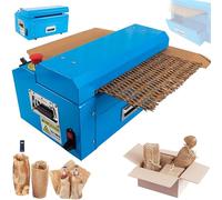 Corrugated Box Expansion Cutting Machine, Waste Cardboard Shredder Width 500 MM, Waste Box Paperboard Kraft Expanding Pad Shredder Cutters for Packaging