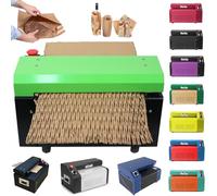 Corrugated Box Expansion Cutting Machine, Waste Carton Box Cardboard Shredder, 325 MM Honeycomb Packing Paper Maker for Express Packaging (Random Color)