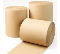 Corrugated Cardboard Roll 1000mm x 75m - Recyclable Eco Bubble Wrap Alternative for Packing, Posting & Void Fill - Kraft Paper Roll for No-Dig Gardening & Weed Control