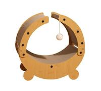 Corrugated Cat Scratcher Lounge , Cat Scratcher - Large , 53 X 25 X 48 Cm | Space-Saving Multi-Functional Design, cat furniture, for Living Room, Home, Cats