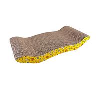 Corrugated Paper Cat Scratch Guards Pet Scratching Claw Scraper Cat Products Scratcher Pet Furniture+Free Catnips Cat Scratching Board Large Cardboard For Indoor Cats With Catnips Cat Scratcher
