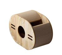 Corrugated Paper Cat Scratcher - Kitten Grinding Lounge Scratcher | Wear-Resistant Cat | Kitten Board Lounge For Clawing | Scratching Bed Pad Furniture Protection For Small, M