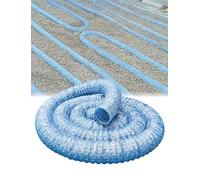 Corrugated Perforated French Drain Pipe, Flexible Perforated Drain Pipe for Soil Infiltration and Drainage, Multiple Sizes(8cm/3.1in,12m/39.4ft)